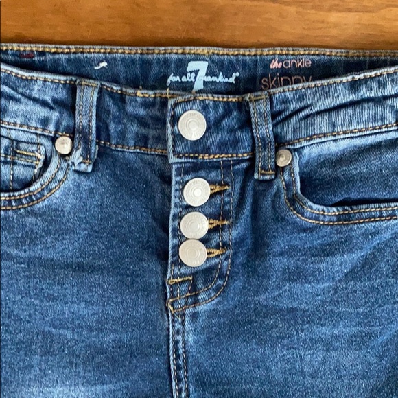 2 pairs of Girls Seven Jeans - Picture 2 of 5